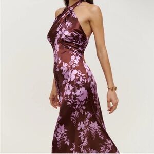 Reformation Maddison Silk Dress 6